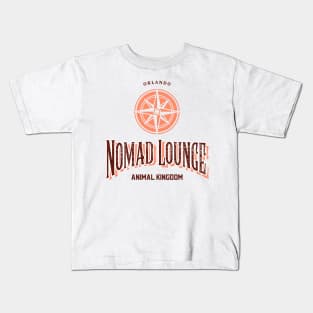 Nomad Lounge Orlando Theme Park Bar and Restaurant Kids T-Shirt